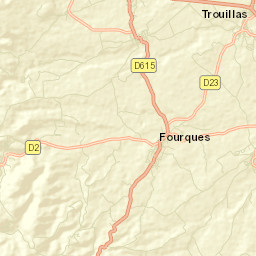 Trouillas Street Map