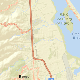 Borgo Street Map