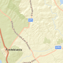 Fonteblanda Street Map