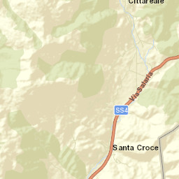 Cittareale Street Map