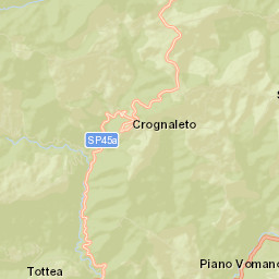 Crognaleto Street Map