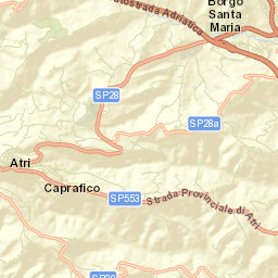 Borgo Santa Maria Immacolata Street Map