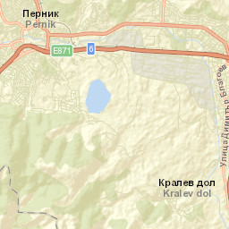 Obshtina Pernik Street Map