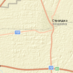 Straldzha Street Map