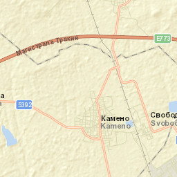 Kameno Street Map