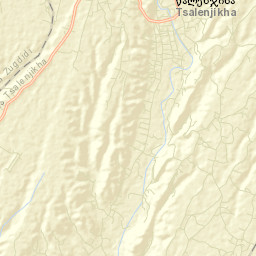 Tsalenjikha Street Map