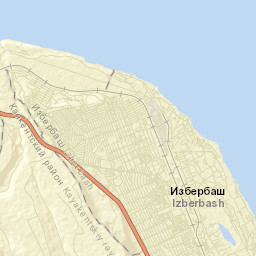 Izberbash Street Map
