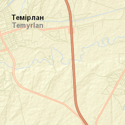 Temirlanovka Street Map