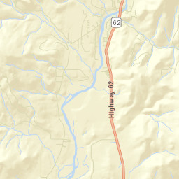 Shady Cove Street Map