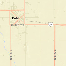 1351-1389 E 3900 Road North, Buhl, ID Street Map