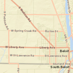 South Beloit Street Map