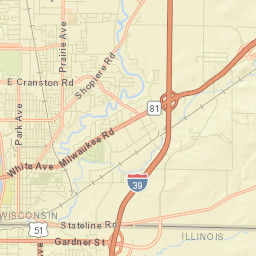 U.S. 51, South Beloit, IL 61080, USA Street Map