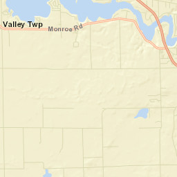 Allegan County Street Map