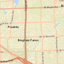 Franklin Street Map