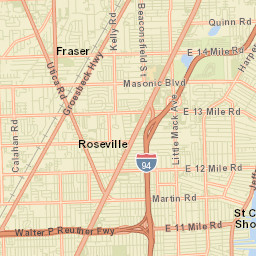 Fraser Street Map