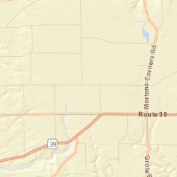 Woodside New York Street Map