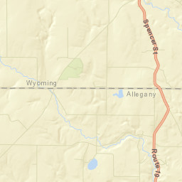 Wing New York Street Map