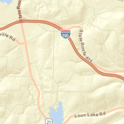 Patchinville New York Street Map