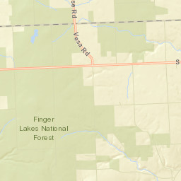 Spaulding Corner New York Street Map