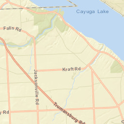 Willow Creek New York Street Map