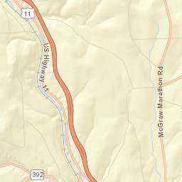 Messengerville New York Street Map