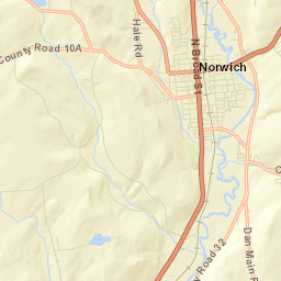 Polkville New York Street Map