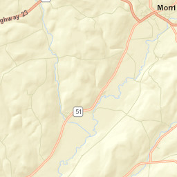 Morris New York Street Map