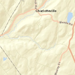 Charlotteville New York Street Map