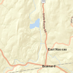 East Nassau New York Street Map