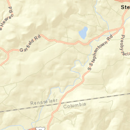 Garfield New York Street Map