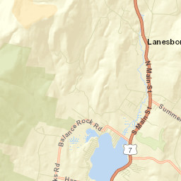 Lanesborough Street Map