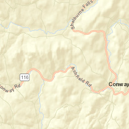 Conway Street Map