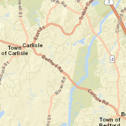 Carlisle Street Map