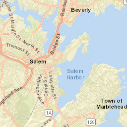 Salem Street Map