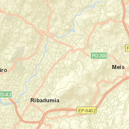Ribadumia Street Map