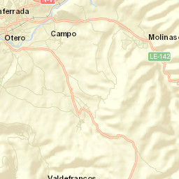 Molinaseca Street Map