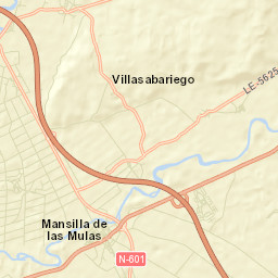 Villasabariego Street Map