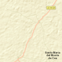 Santa María del Monte de Cea Street Map