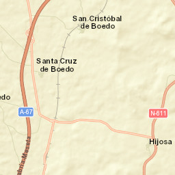 San Cristóbal de Boedo Street Map