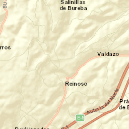 Prádanos de Bureba Street Map