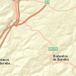 Bañuelos de Bureba Street Map