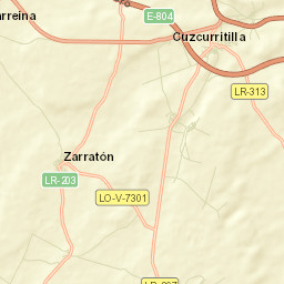 Rodezno Street Map