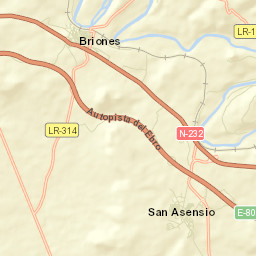 San Asensio Street Map
