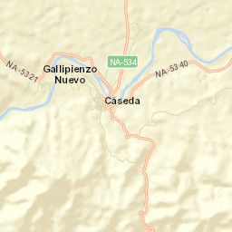 Cáseda Street Map