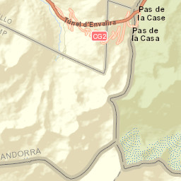 Pas de la Casa Street Map