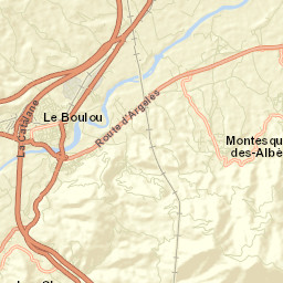 Montesquiu d'Albera Street Map