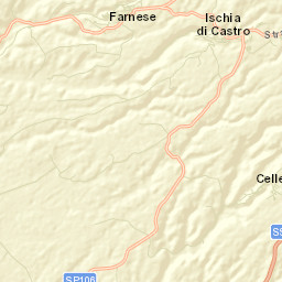 Ischia di Castro Street Map