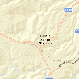Grotte Santo Stefano Street Map