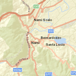 Narni Scalo Street Map