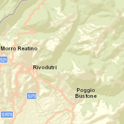 Morro Reatino Street Map